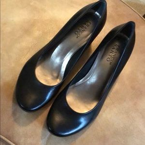 Franco Sarto Black Heels